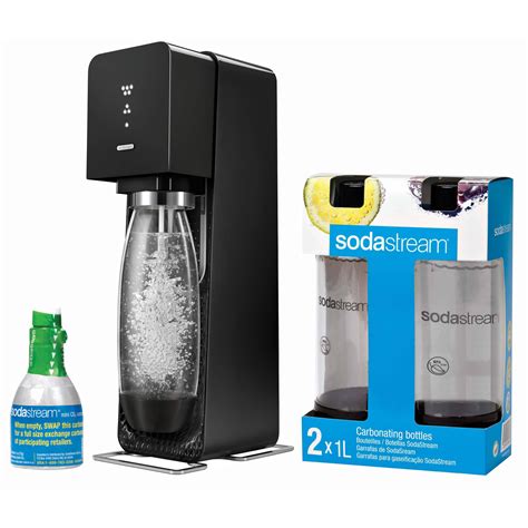 The SodaStream black Aqua Fizz has been designed and developed to be the most premium sparkling water machine in the world. . Sodastream refill walmart